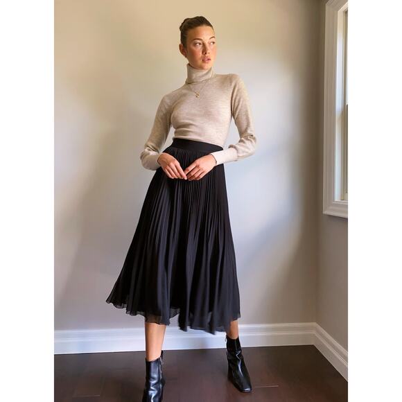 Wilfred Twirl Skirt - S - Black